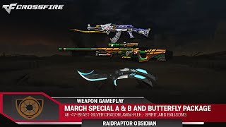 March Special Offer A & B and Butterfly Package (Gameplay) || CrossFire Philippines
