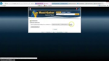 How to create a sub-domain and to redirect