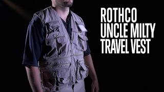 Uncle Mility Travel Utility Vest - Rothco Product Breakdown