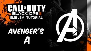 Avengers Emblem For Black Ops 2 How To Make
