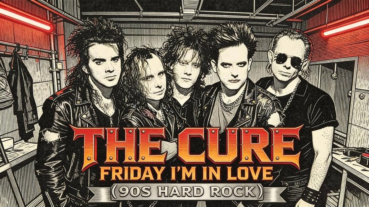 The Cure - Friday I'm in Love | 90s Hard Rock (AI Cover)