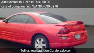 2000 Mitsubishi Eclipse 2-DOOR - for sale in Longview, WA 98