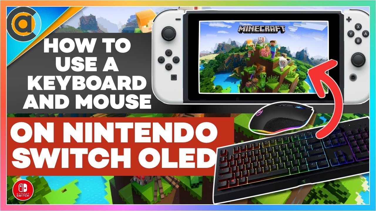 How To Use A Keyboard & Mouse On Nintendo Switch Oled Gamesir Vx Aimbox -  Youtube