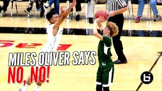 LaMelo Ball's Half Court Shot BLOCKED By Miles Oliver! LaMelo Then Throws SICK No Look Pass After!