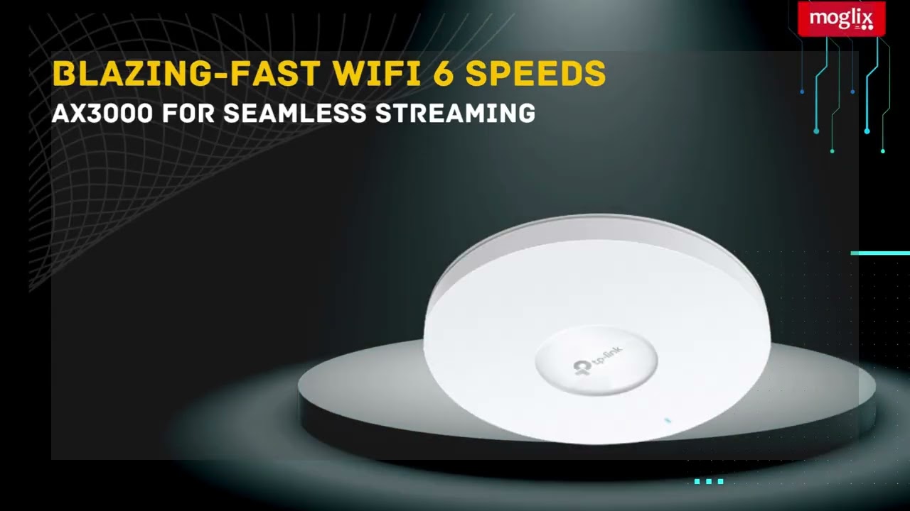 Tp-Link Ax3000 Wifi 6 Ceiling Access Point Tl-Eap650