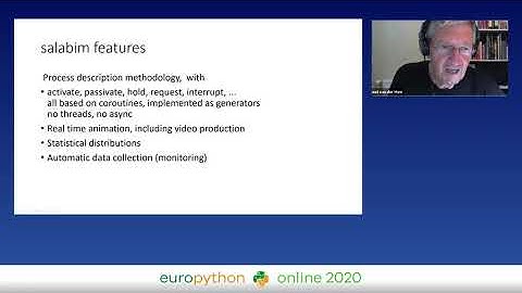 Ruud van der Ham - Simulation of logistic systems in Python with salabim