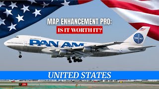 PUTTING MAP ENHANCEMENT PRO TO THE TEST ACROSS THE USA|747-200 / F| VATSIM | X-PLANE 12.4