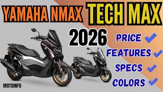 Yamaha Tech Max 2026 Latest Price Srp, Full Specs Breakdown Key Features