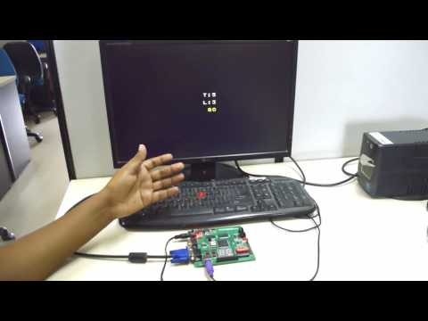 FPGA Implementation of Keyboard Learner using Spartan3 FPGA Image processing kit