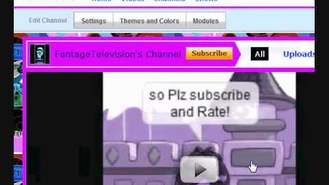 Fantage Cool chat thing