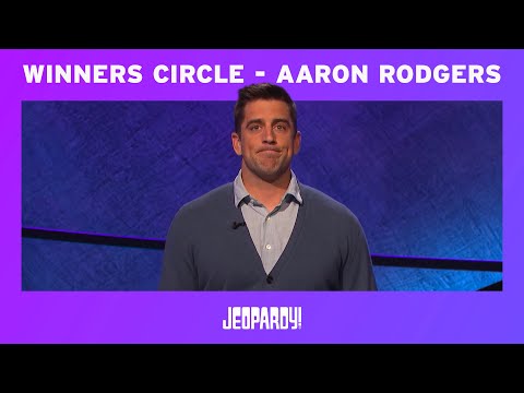 Celebrity Jeopardy! Winners Circle - Aaron Rodgers | JEOPARDY!