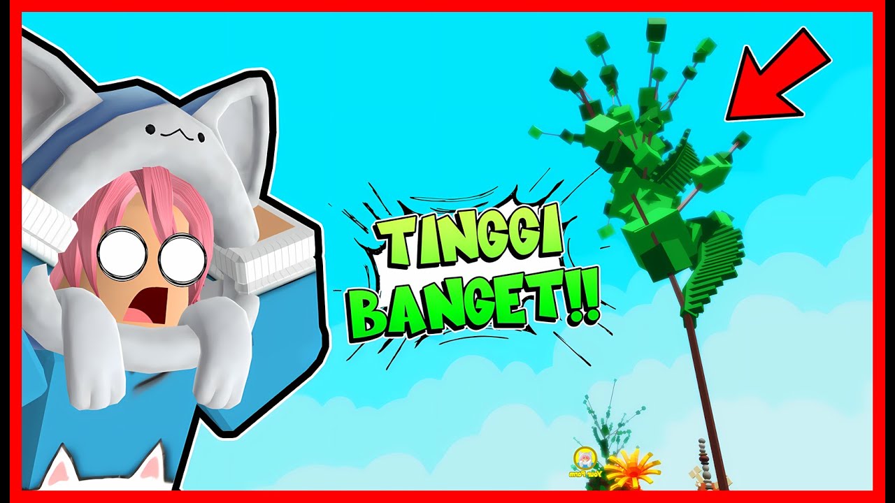 ATUN MELAKUKAN CHALLENGE MEMBUAT GIANT PINECONE TERTINGGI DI GROW A GARDEN ROBLOX !!