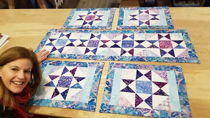 Donna's FREE PATTERN! 2 Charm Packs = 4 Placemats ...