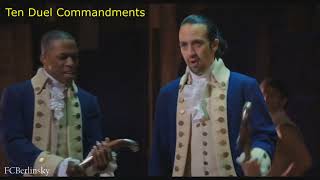 Hamilton references itself -13 - Ten Duel Commandments