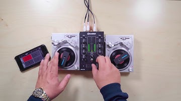 Crosley RSD3 Battery Powered 3" Turntable Demo by DJ Butch