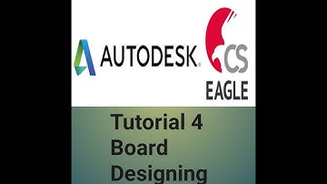 How to design PCB layout using Eagle(Autodesk)