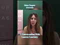 Main Chapter’s Interview with Lauren Courtney is live!