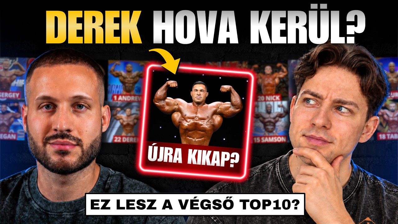 Megállítható lesz Samson? | Kovács Martinnal elkészítettük a 2026 Mr. ⭕lympia Top10-et