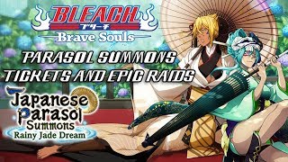 Bleach Brave Souls: PARASOL BANNER, TICKETS & EPIC RAIDS [STREAM HIGHLIGHTS]