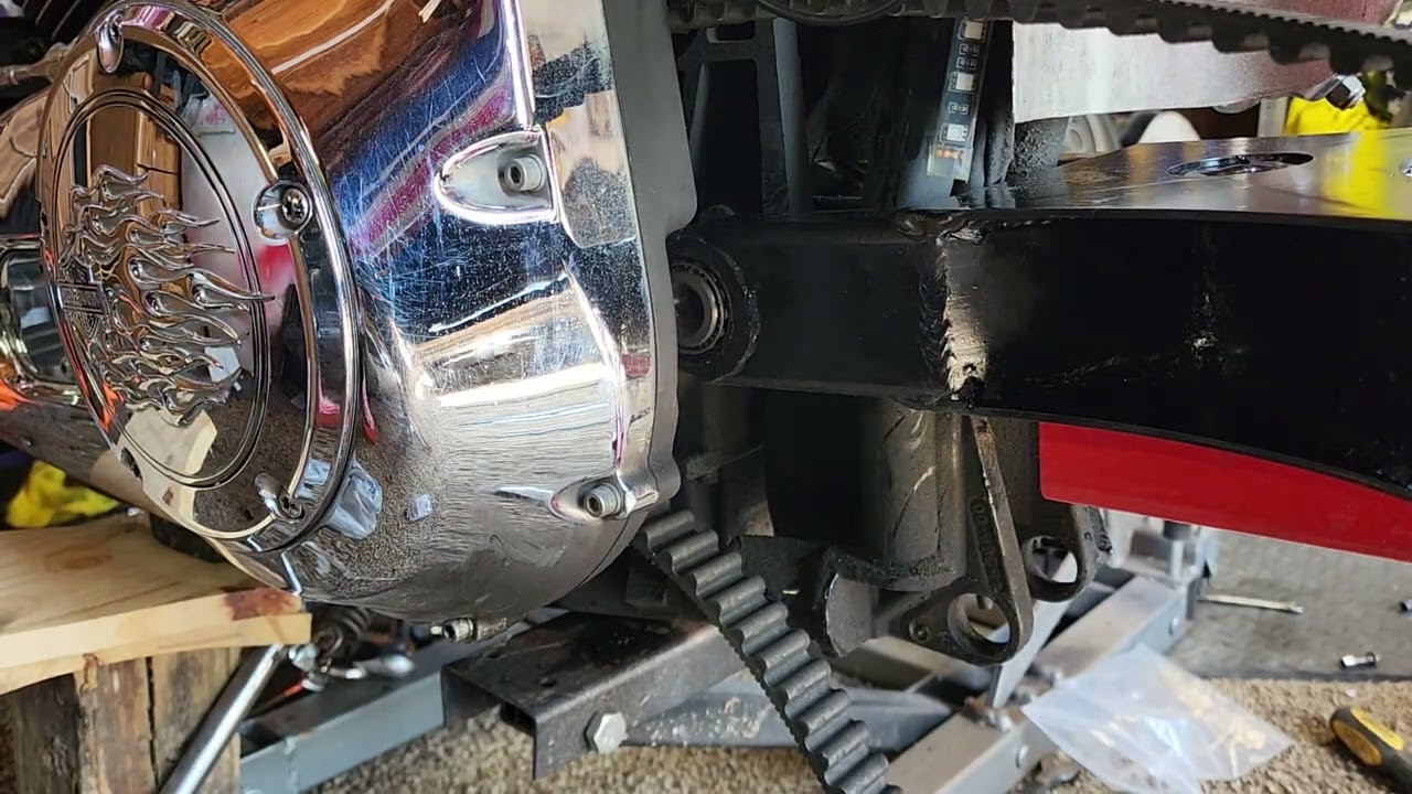 dna trike kit on a 2004 dyna wide glide YouTube