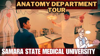 Dr. Prashant's  Anatomy Department Tour at Samara State Medical University #mbbs #mbbsabroad