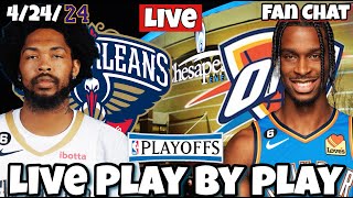 Oklahoma City Thunder vs New Orleans Pelicans Live NBA Live Stream