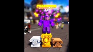 Tournament Emote and title showcase | Roblox Bedwars