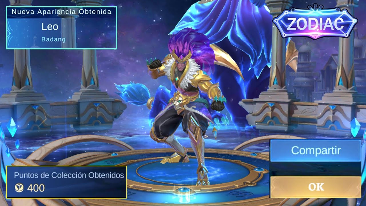 Sacando la Skin ZODIAC Leo de Badang 