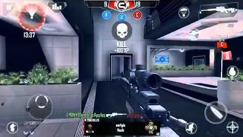 Modern combat 4 quickscope!!!!!