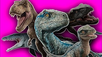 🔴JURASSIC WORLD FALLEN KINGDOM THE MUSICAL REMIX - Parody Song(Version Realistic)