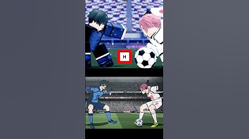 RIN VS SAE AZURE LATCH VS ANIME #bluelock #azurelatch #rinitoshi #saeitoshi