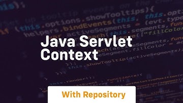 java servlet context