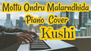 Video thumbnail of "Mottu Ondru Malarndhida Piano Cover | Kushi | Vijay, Jyothika | Deva | Adithyha Jayakumar |"