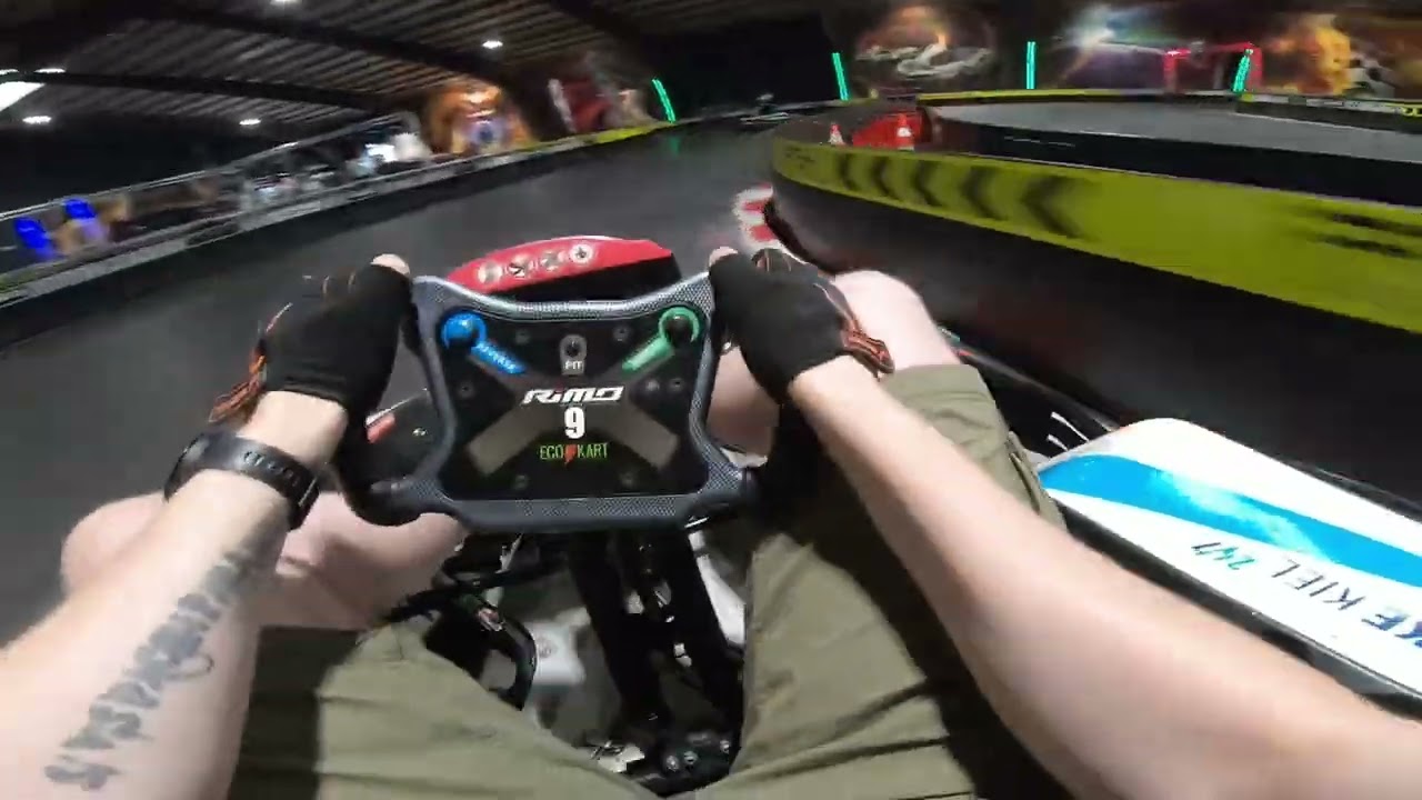 Kartfahren bei EcoKart Kiel am 01.08 Quali und Rennen