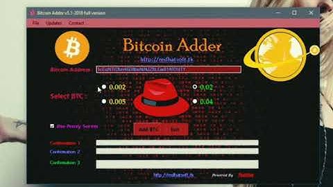 Bitcoin Adder software earn bitcoin