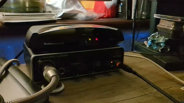 Creative Modem Blaster USB dials Magnum BBS