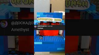 💎Lego Geometry Dash Levels💎 (Pt.5 Amethyst) #lego #shorts #geometrydash #legogeometrydash