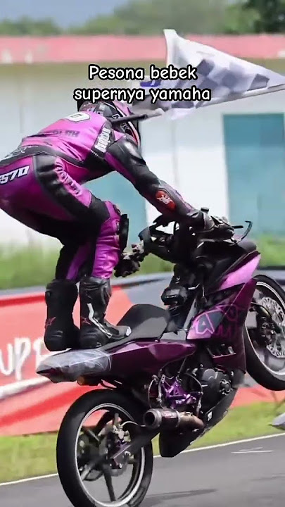 SUARA GAHAR MOTOR CHAMPION OF THE UB 150 RACING CLASS ‼️ MX KING PURPLE GANK AWESOME POL #mxking