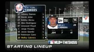 MLB 08 the show: Twins vs Yankees part 1