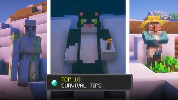 10 Important Tips to Survive in a Snowy Biome in Minecraft