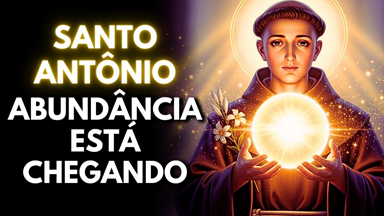 🙏 Reza Poderosa A Santo Antônio: Abra Seus Caminhos E Receba Abundância 🙌