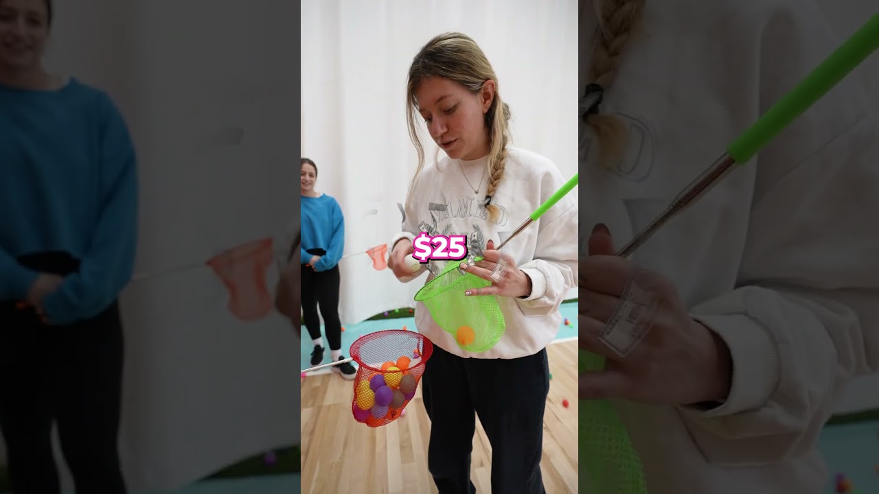 Catch Ping Pong Ball = Get $1