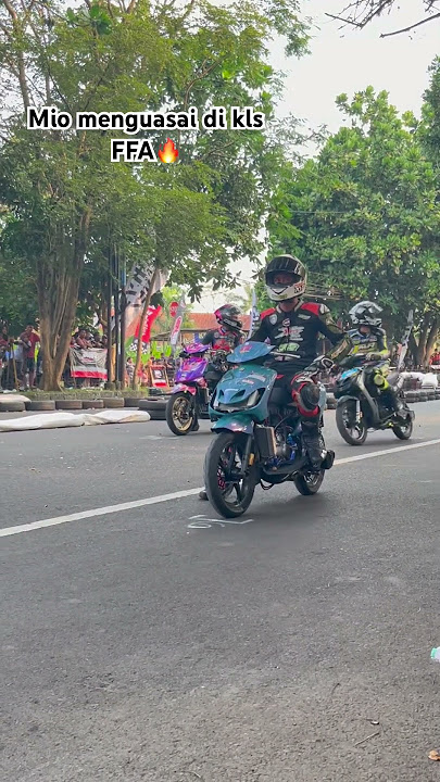Mio menguasai di kls FFA🔥 #miosporty #mio #roadrace #roadracematic #roadraceindonesia #roadrace