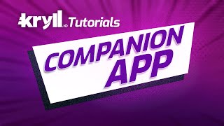 Companion App (iOS/Android) - Kryll tutorials screenshot 2