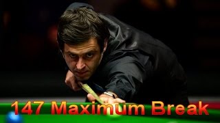 Ronnie O&#39;sullivan 147 Break Non Televised Exhibition Snooker Match Maximum