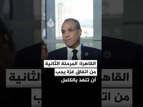 وزير الخارجية المصري: المرحلة الثانية من اتفاق غزة يجب أن تنفذ بالكامل