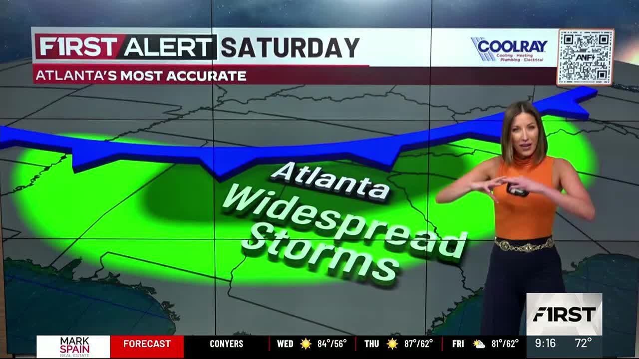 First Alert Forecast: Warm Start to May; Stormy Weekend Ahead - YouTube