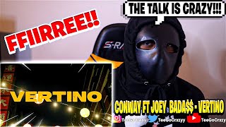 THIS DUO FIRE!!!! Conway the Machine & Joey Bada$$ - Vertino (Official Video) (REACTION)