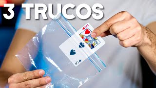 3 TRUCOS DE MAGIA MUY FÁCILES DE HACER