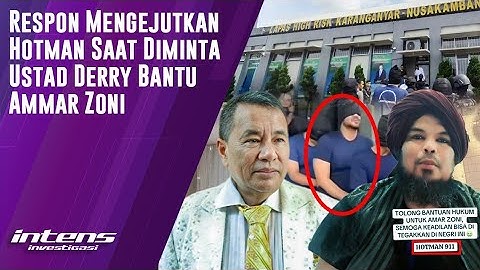 Respon  Hotman Saat Diminta Ustad Derry Bantu Ammar Zoni